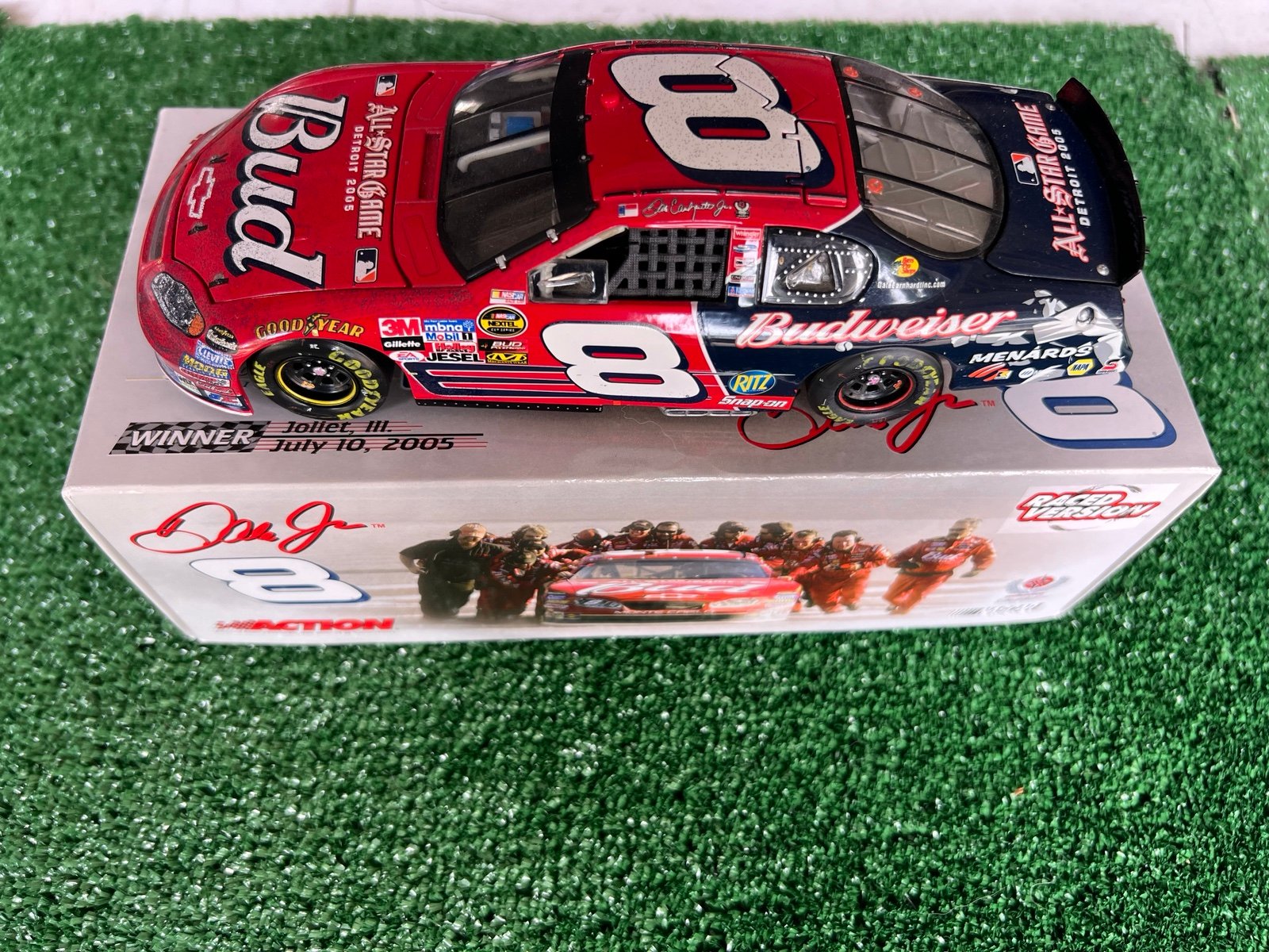 Dale earnhardt jr 1/24 chicago raced win