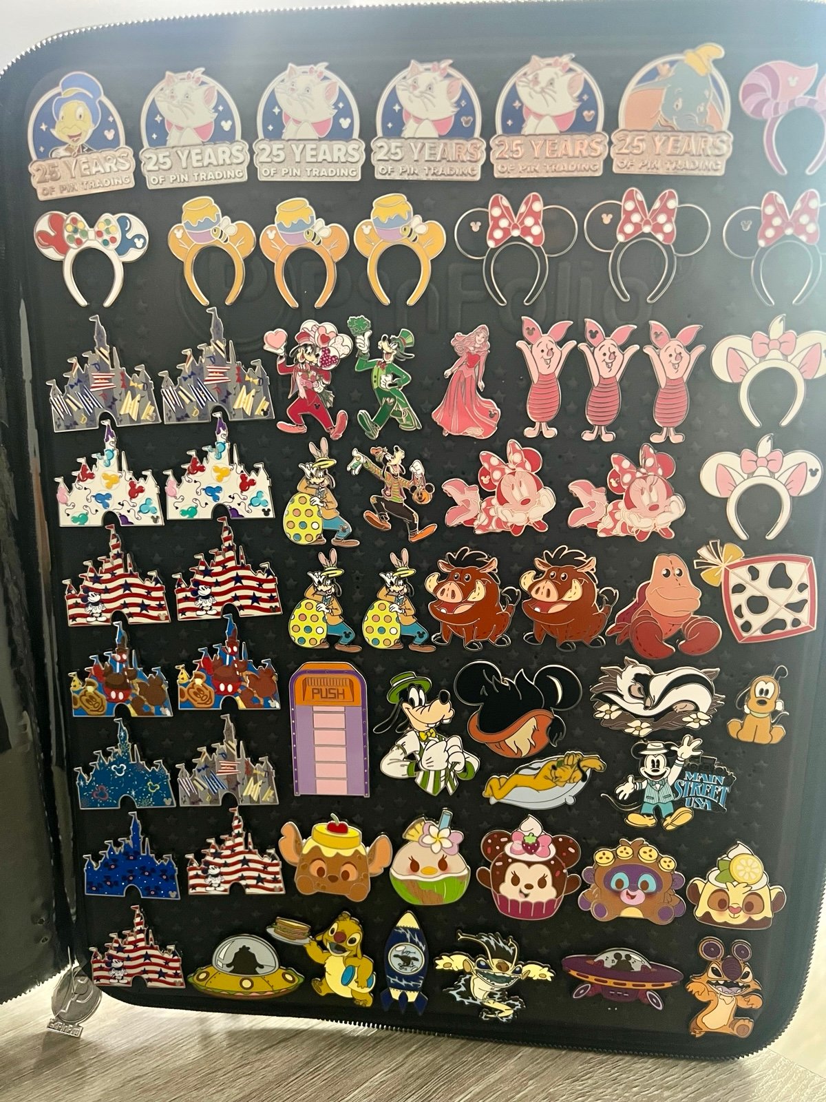 Disney Pin Lot of 63 Disney Pins