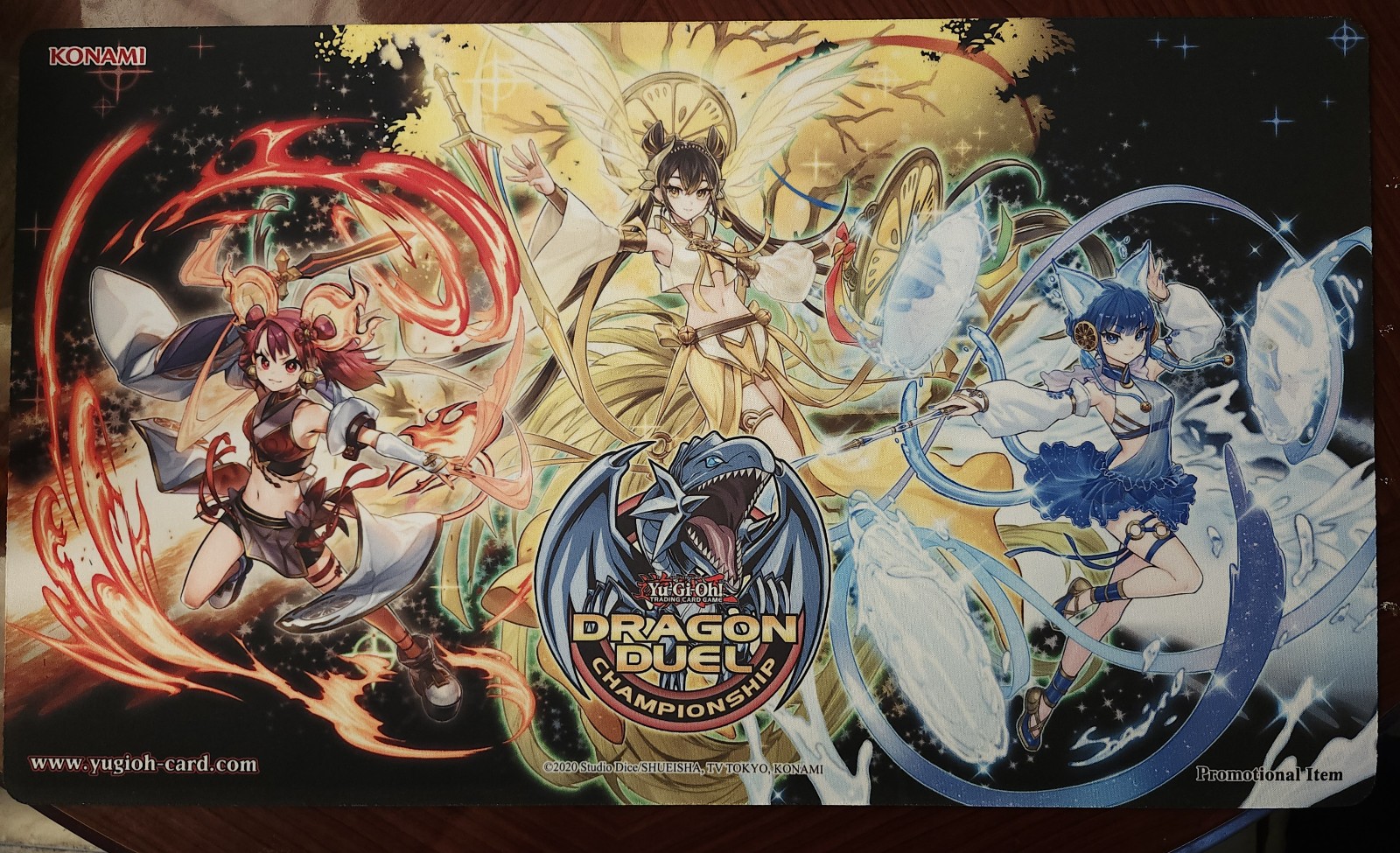 Yugioh Yu-Gi-Oh! MIKANKO WCQ Participation Playmat New 2023 Dragon Duel
