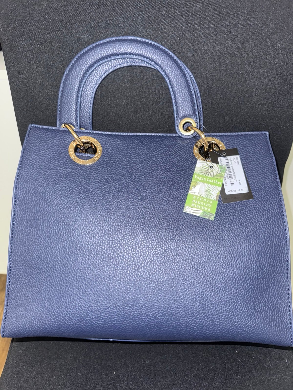 Badgley Mischka Vegan leather tote