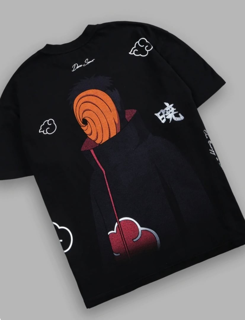 DARC SPORT X NARUTO “ TOBI AKATSUKI” OBITO SHIRT- MEDIUM