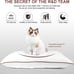 Luxury Comfort Bed Pillows - Hypoallergenic Polyester Microfiber Material