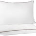 Luxury Comfort Bed Pillows - Hypoallergenic Polyester Microfiber Material