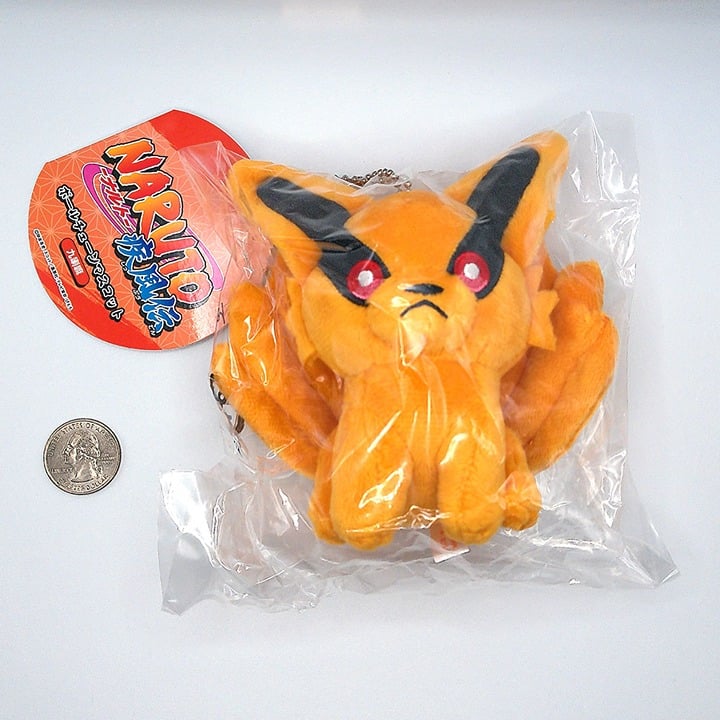 Kyuubi Kurama Naruto Shippuden Japan Import Plush Keychain