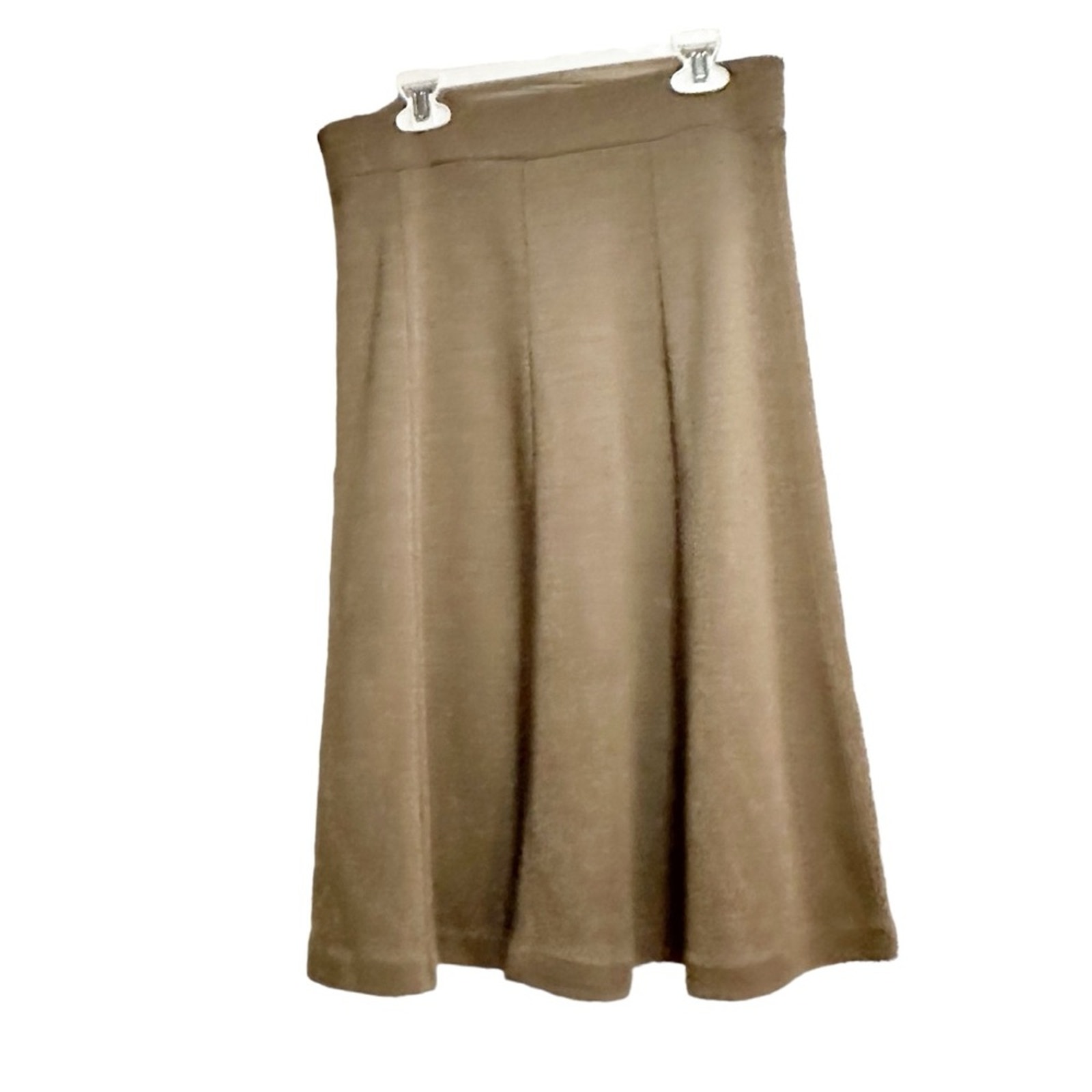 Banana Republic wool Blend Tan Taupe Brown Skirt NWT 412566-02 Size 2 Academia