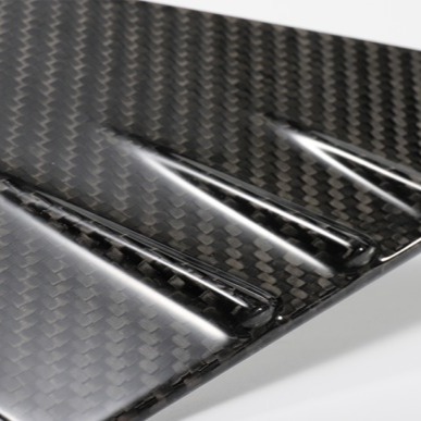 NEW 2020-2023 TESLA MODEL Y / MODEL 3 A PILLAR ACCENT REAL CARBON FIBER MIRROR