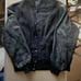 black letterman jacket