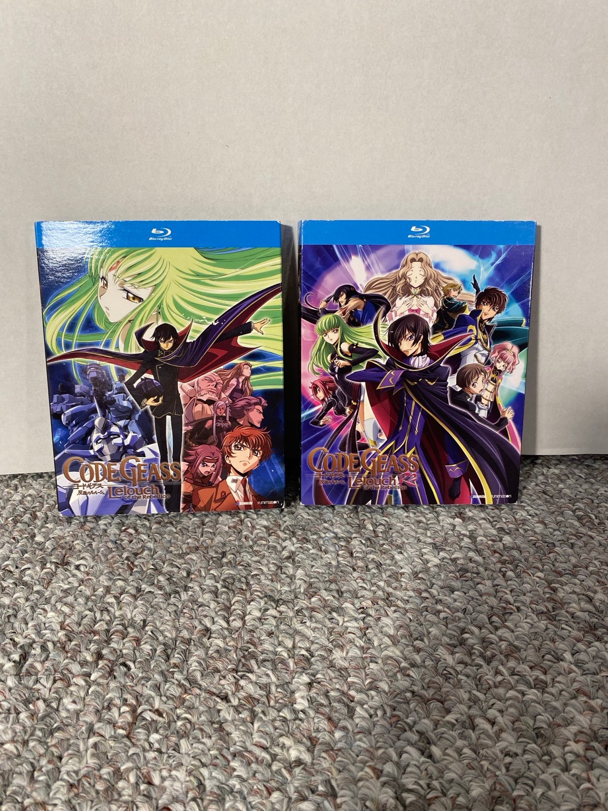 Code Geass: Lelouch of the Rebellion Season One and R2 Season 2 Blu-ray Set