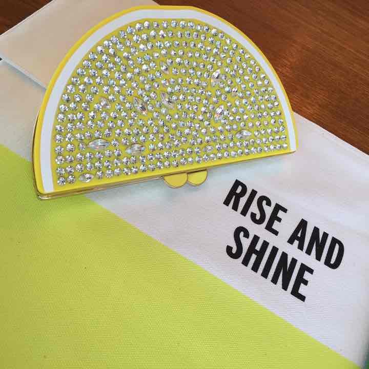 Kate Spade Via Limoni Lina Clutch New
