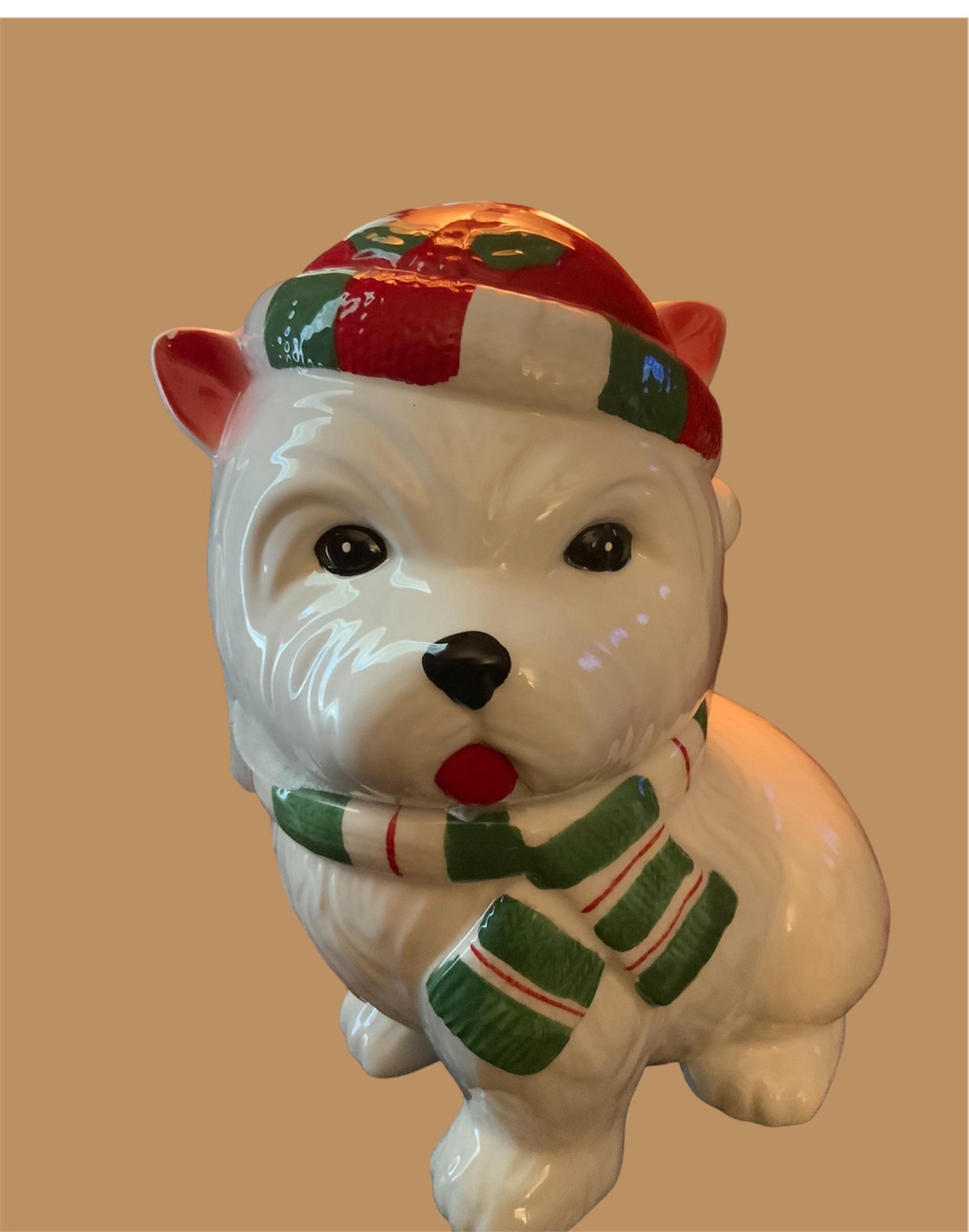 Christmas cookie jar