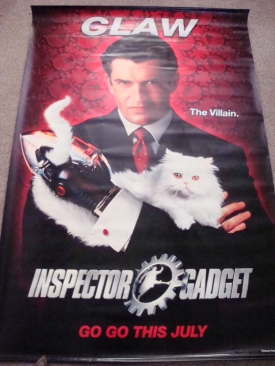INSPECTOR GADGET - CLAW (THE VILLIAN) - MOVIE BANNER