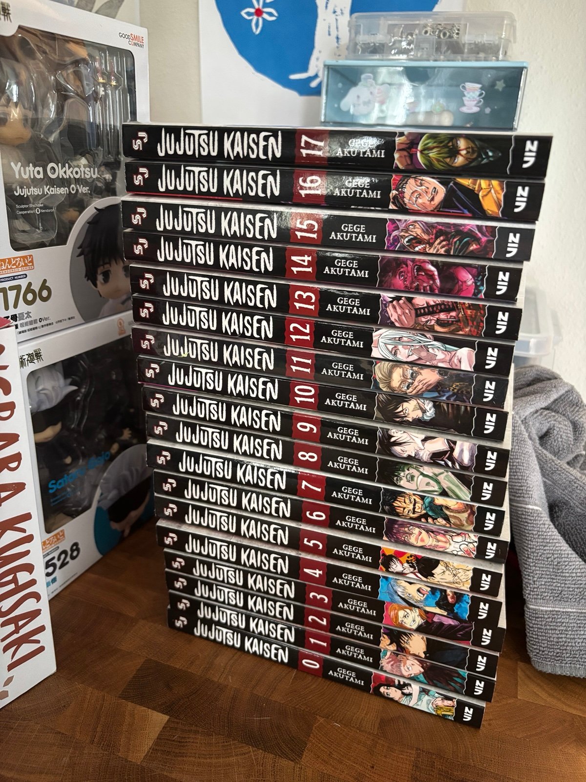 Jujutsu Kaisen volumes 0-17 english