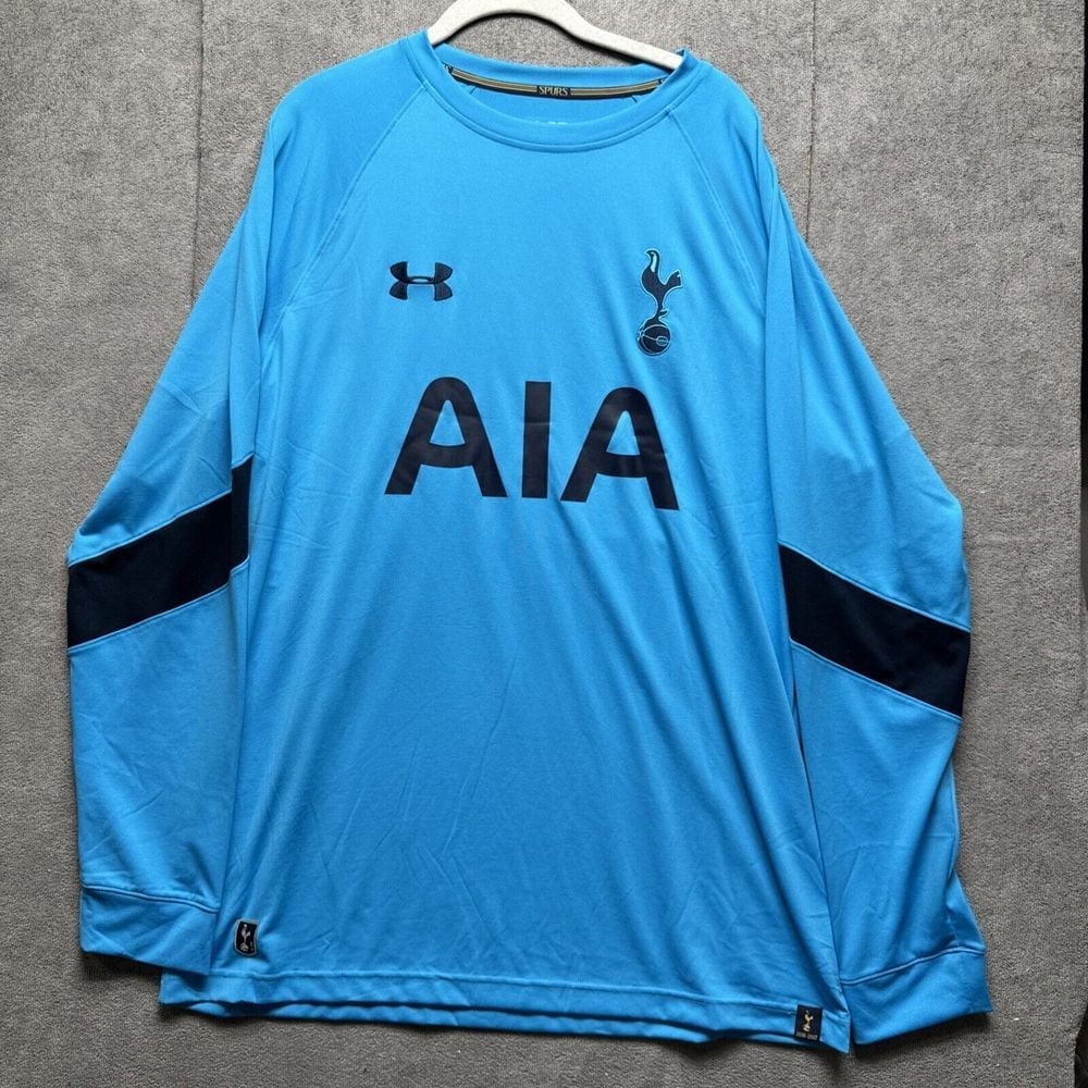 Under Armour Tottenham Hotspur Mens Size 2X Soccer Futbol Long Sleeve Jersey
