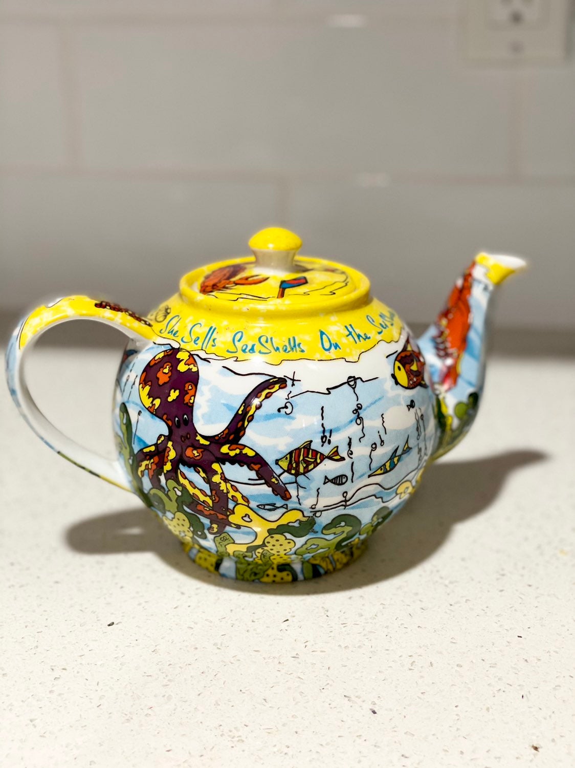 Cardew Design She Sells Sea Shells Tea P