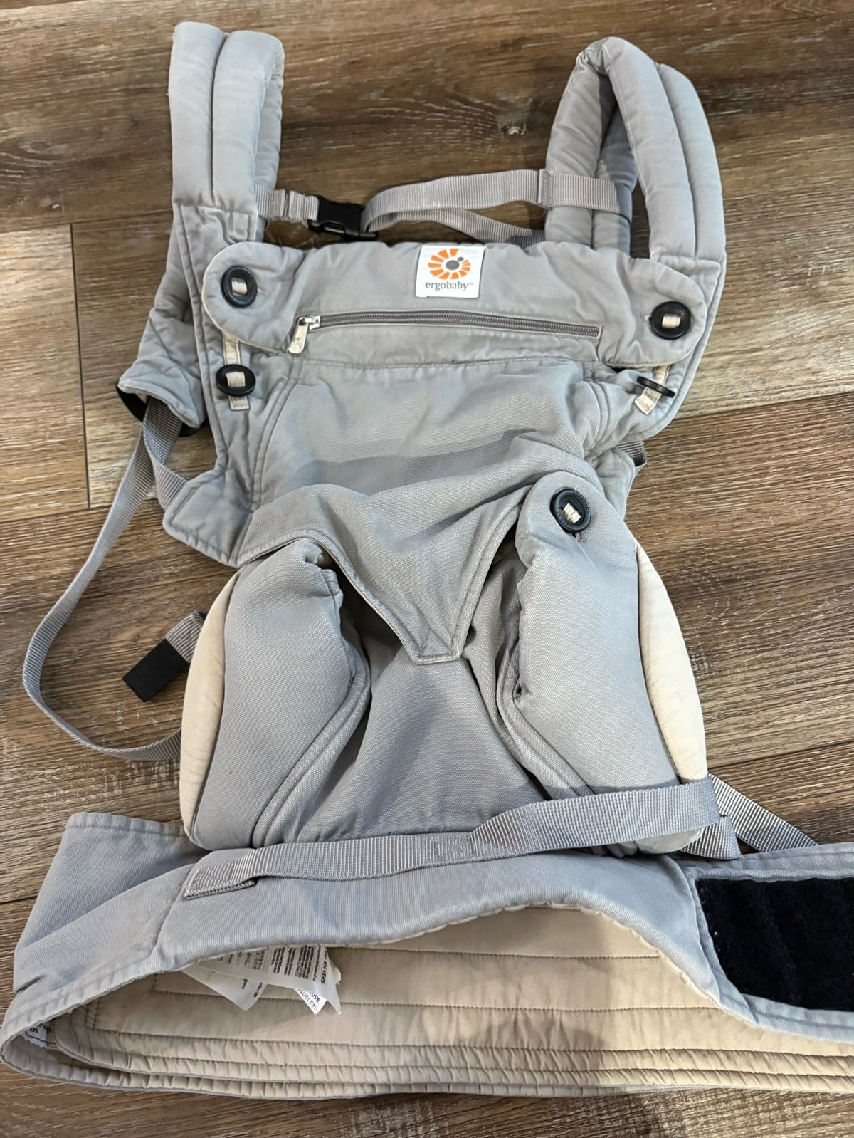 Ergo Baby Carrier four position 360 -gray