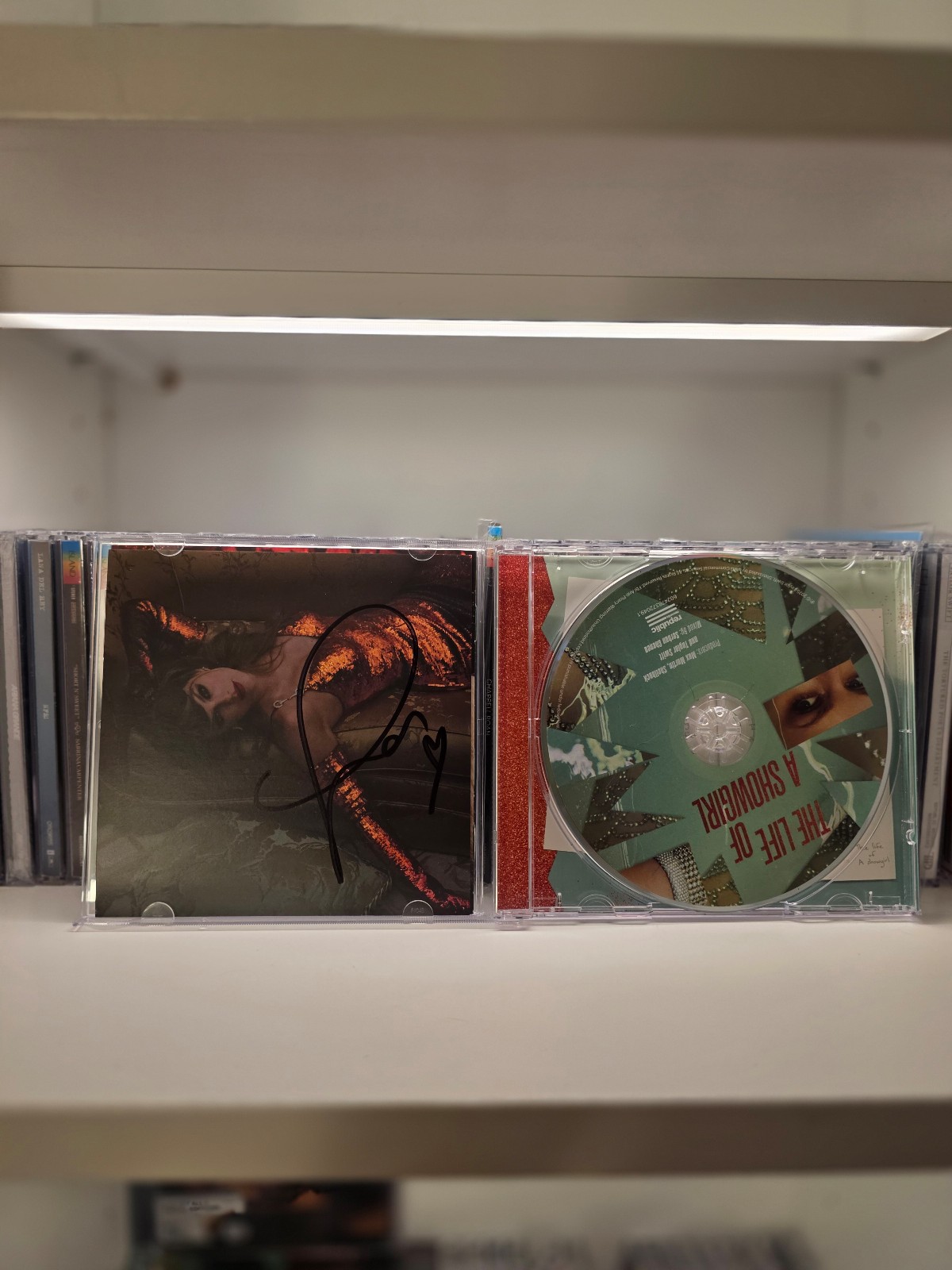 Taylor Swift Signed The Life of A Showgirl Photo Number 2 w/ proof of purchase