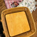 Longaberger cake basket with choice of liner
