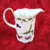 I. Godinger & Co 40 Oz Butterfly Garden Pitcher Colorful Gold Rimmed EUC W/ Box