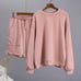 Women Sweater Spring Autumn Solid Color Loose Knitted Sweater
