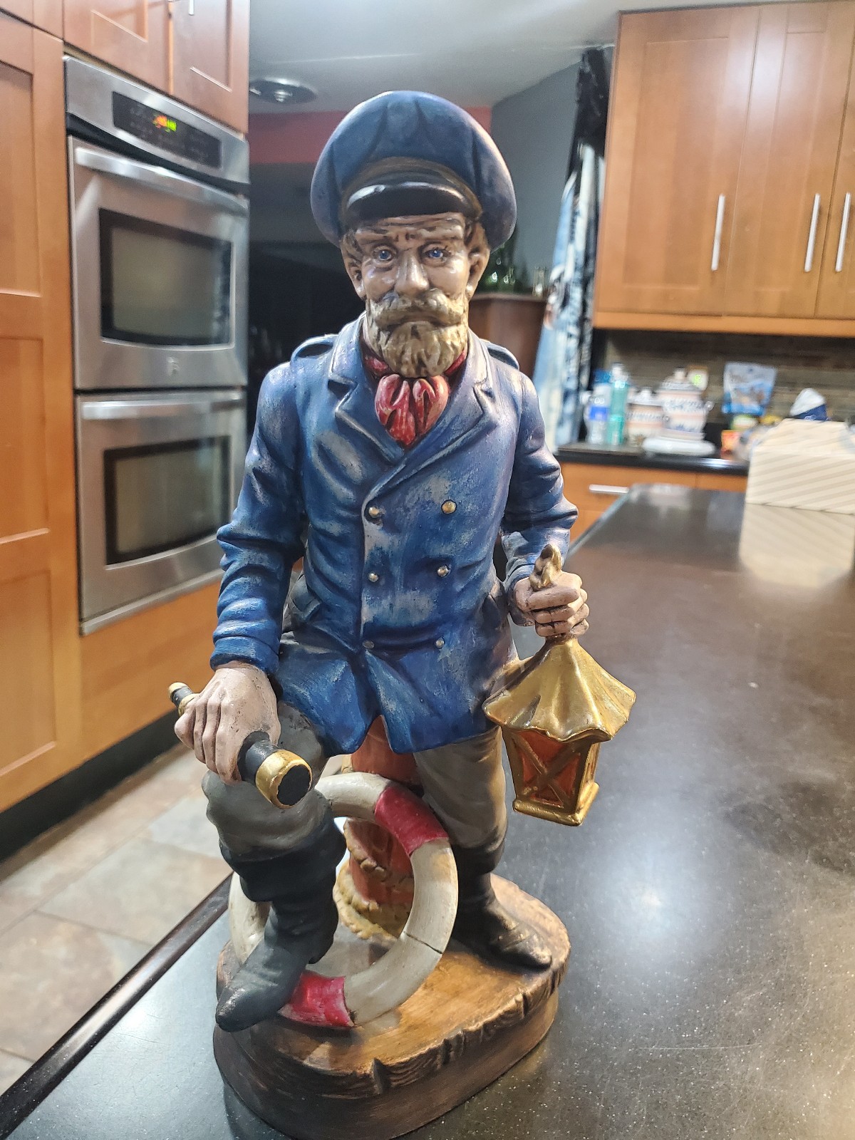 Ship Night Watchman Porcelain Hand Crafted Japan 1970's