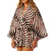 NWT Radio fiji Swim coverup snake Kimono