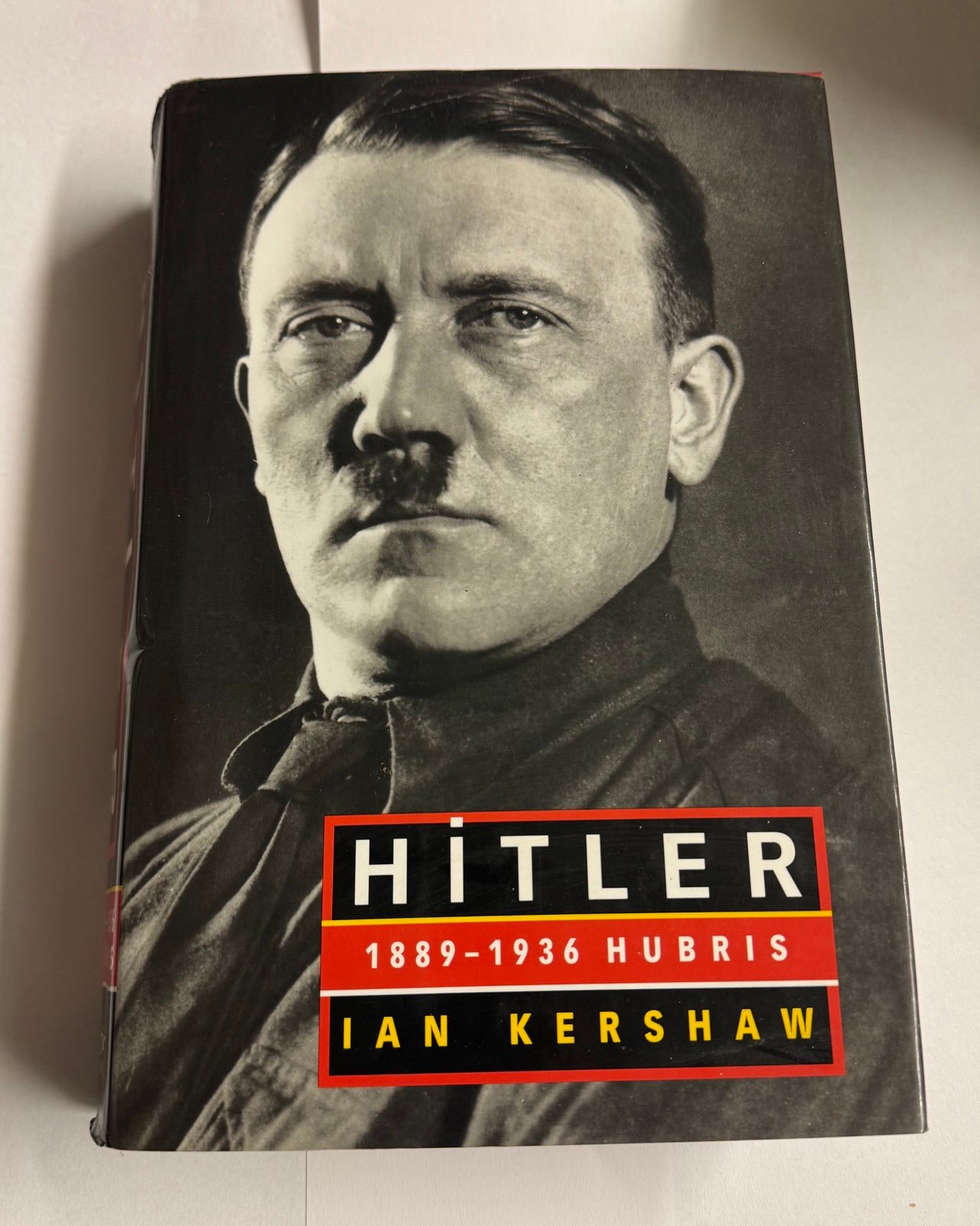 HITLER 1889-1936 Ian Kershaw Hardback Book Dust Jacket 1st American Edition