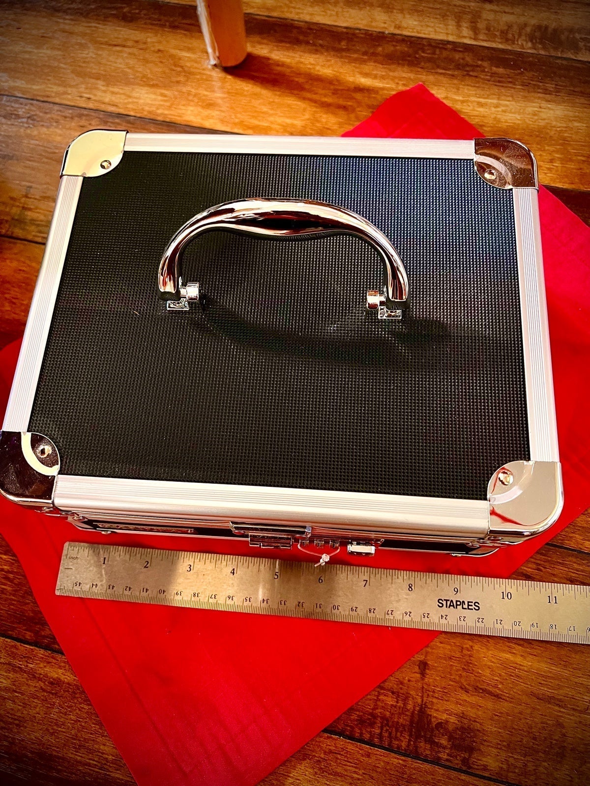 Dental loupes and LED Loupe  light system security combo lock storage Box only