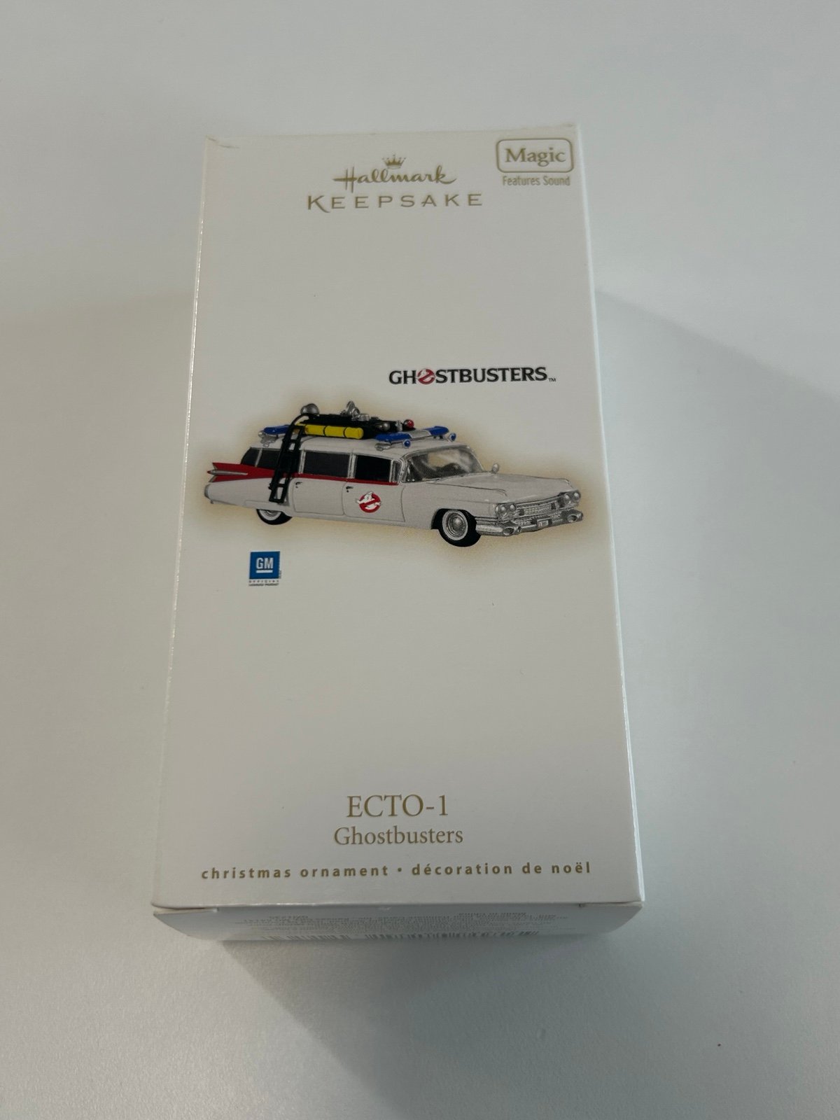 Vintage Hallmark Keepsake ECTO-1 Ghostbusters Ornament 2009 Magic Sound rare
