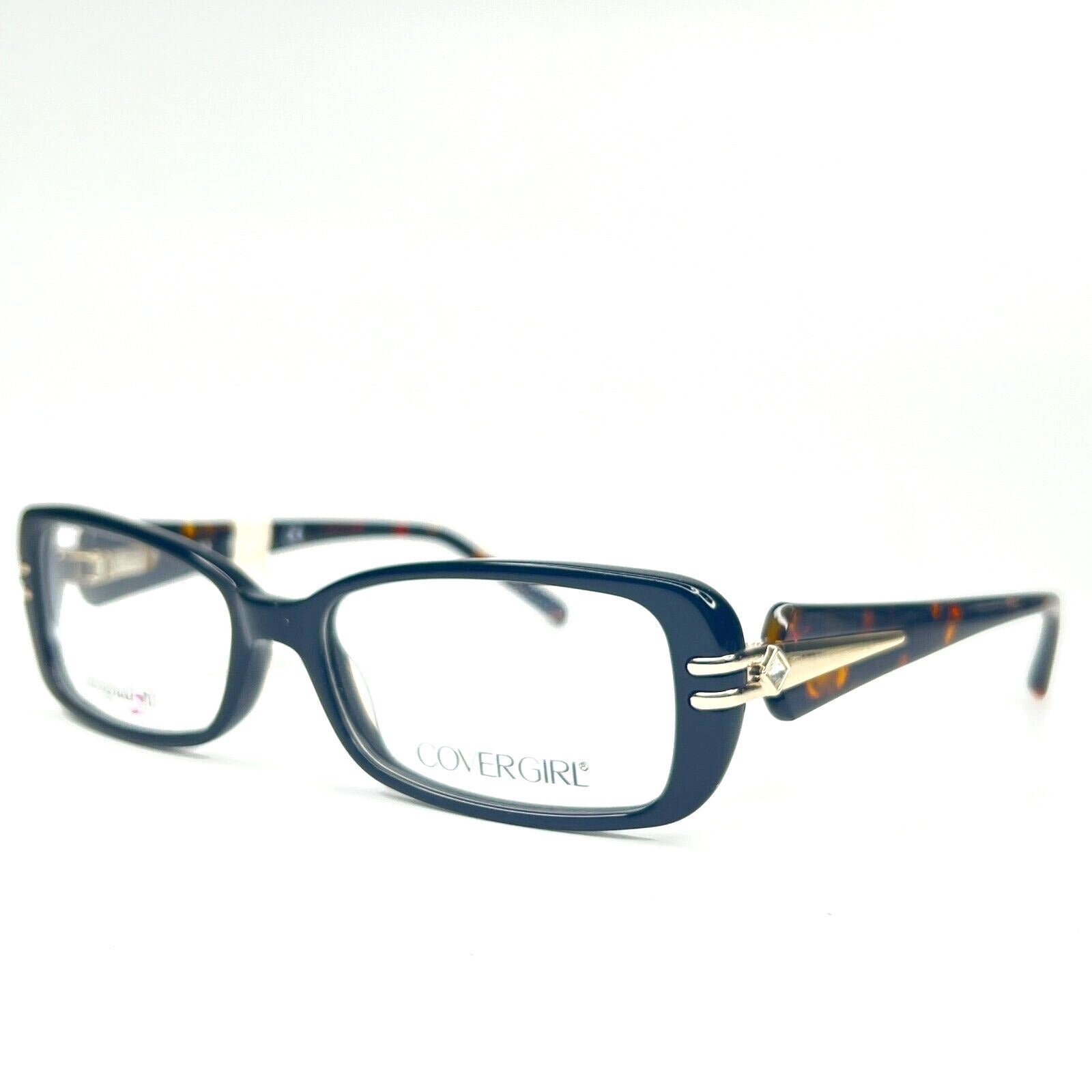 Cover Girl CG0451 005 Brown Tortoise Rectangular Eyeglasses Frames 54-16-140 A3