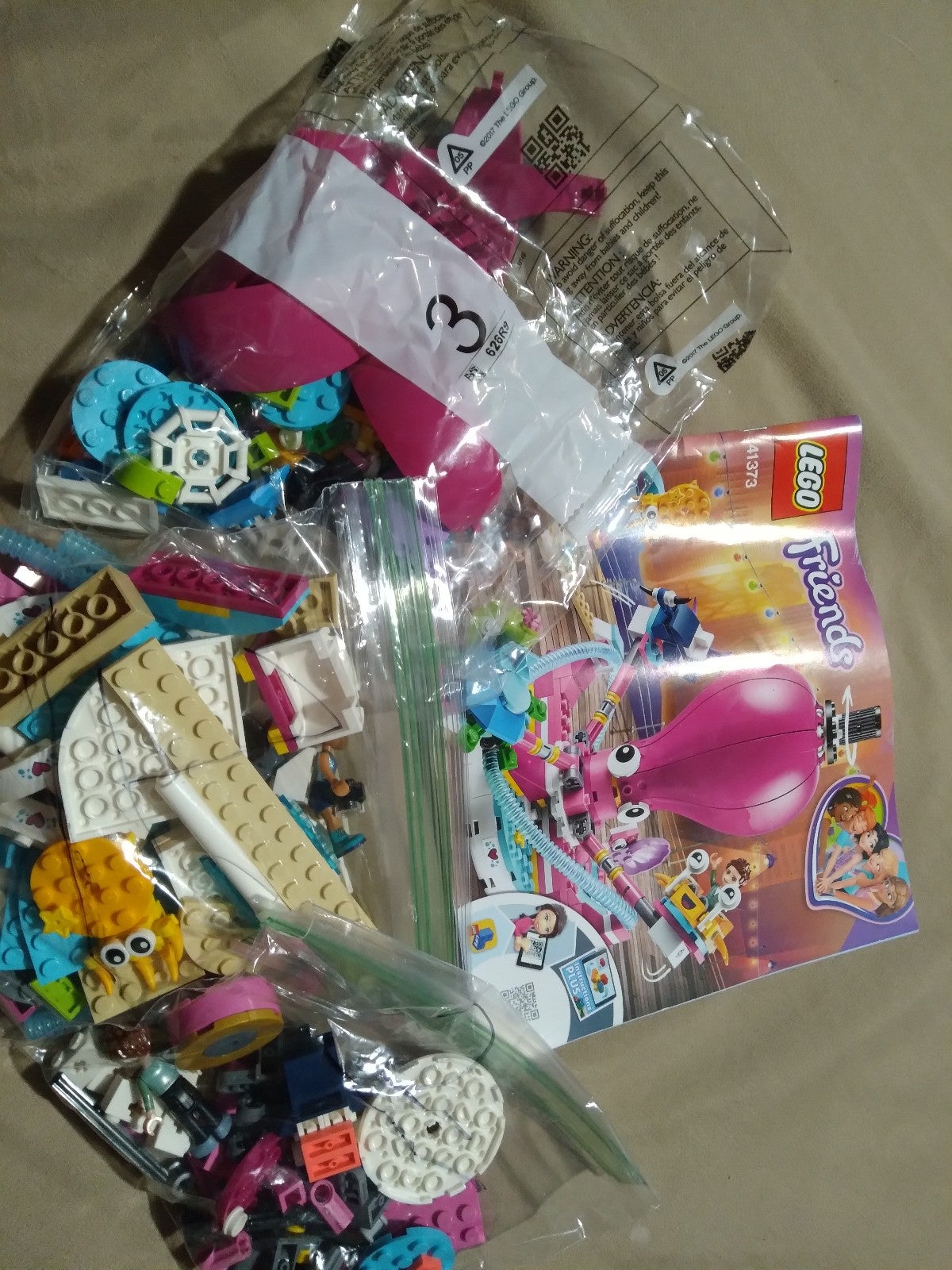 Lego friends funny octopus ride 41373