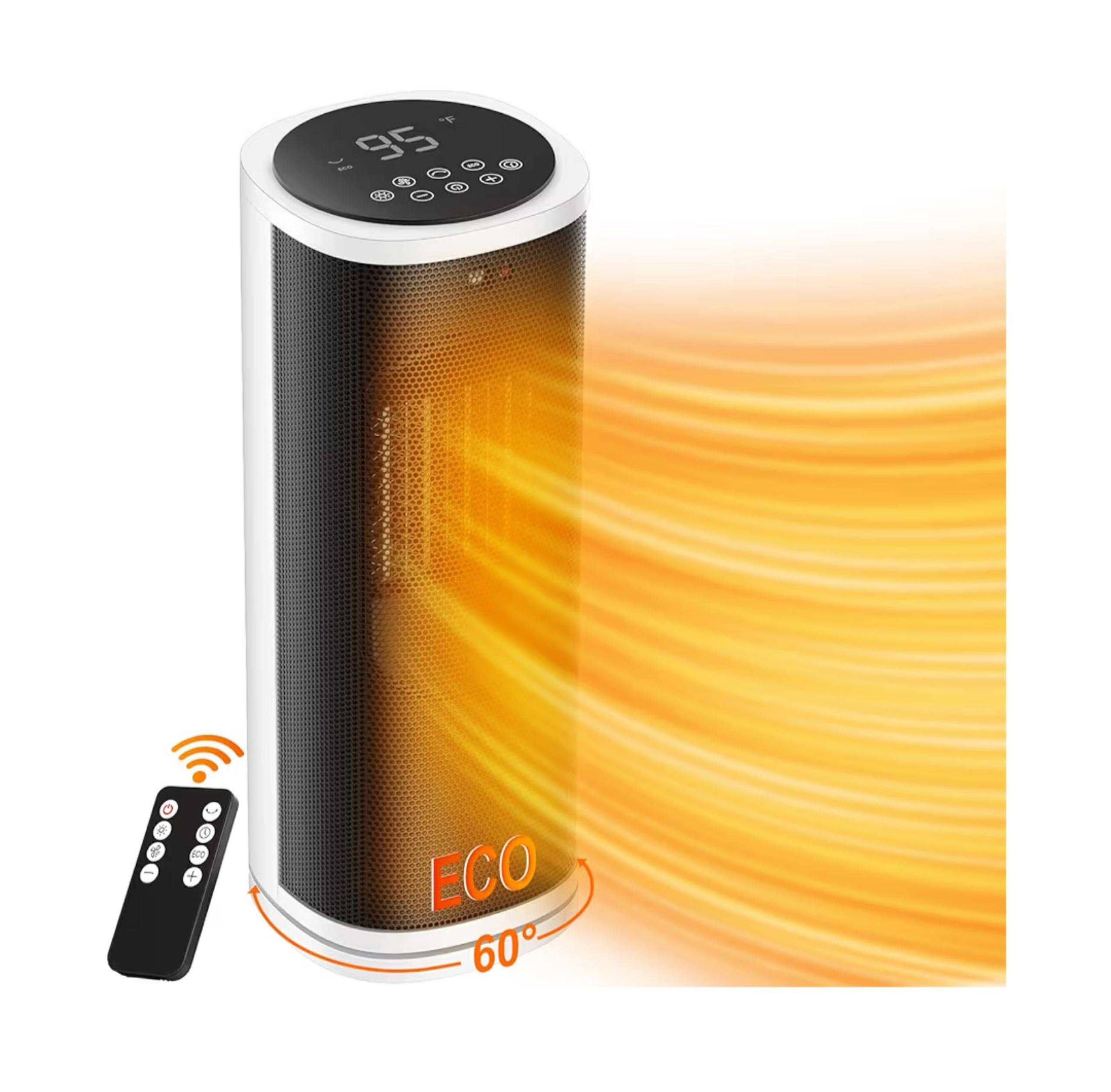 1500W Portable Electric Space Heater NEW - Custom Accessories
