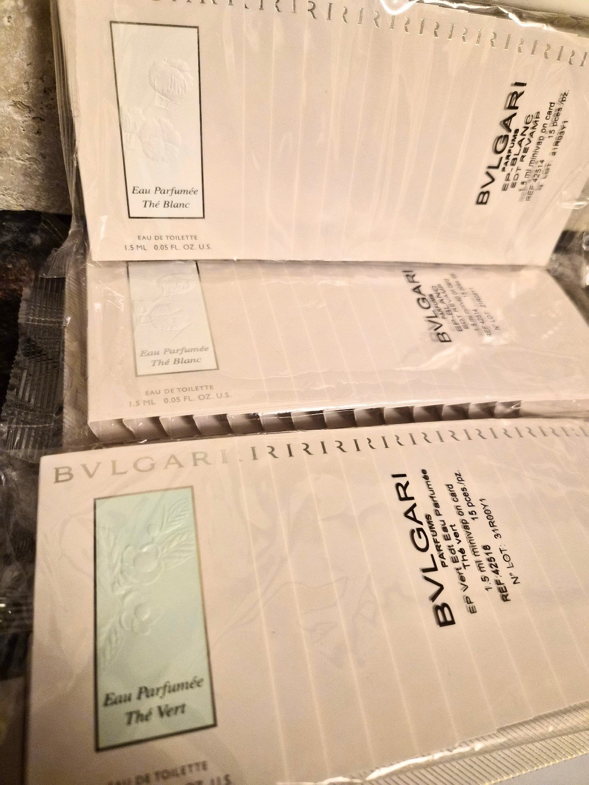 45 bvlgari perfume samples all new (45 samples total)45 bvlgari perfume samples