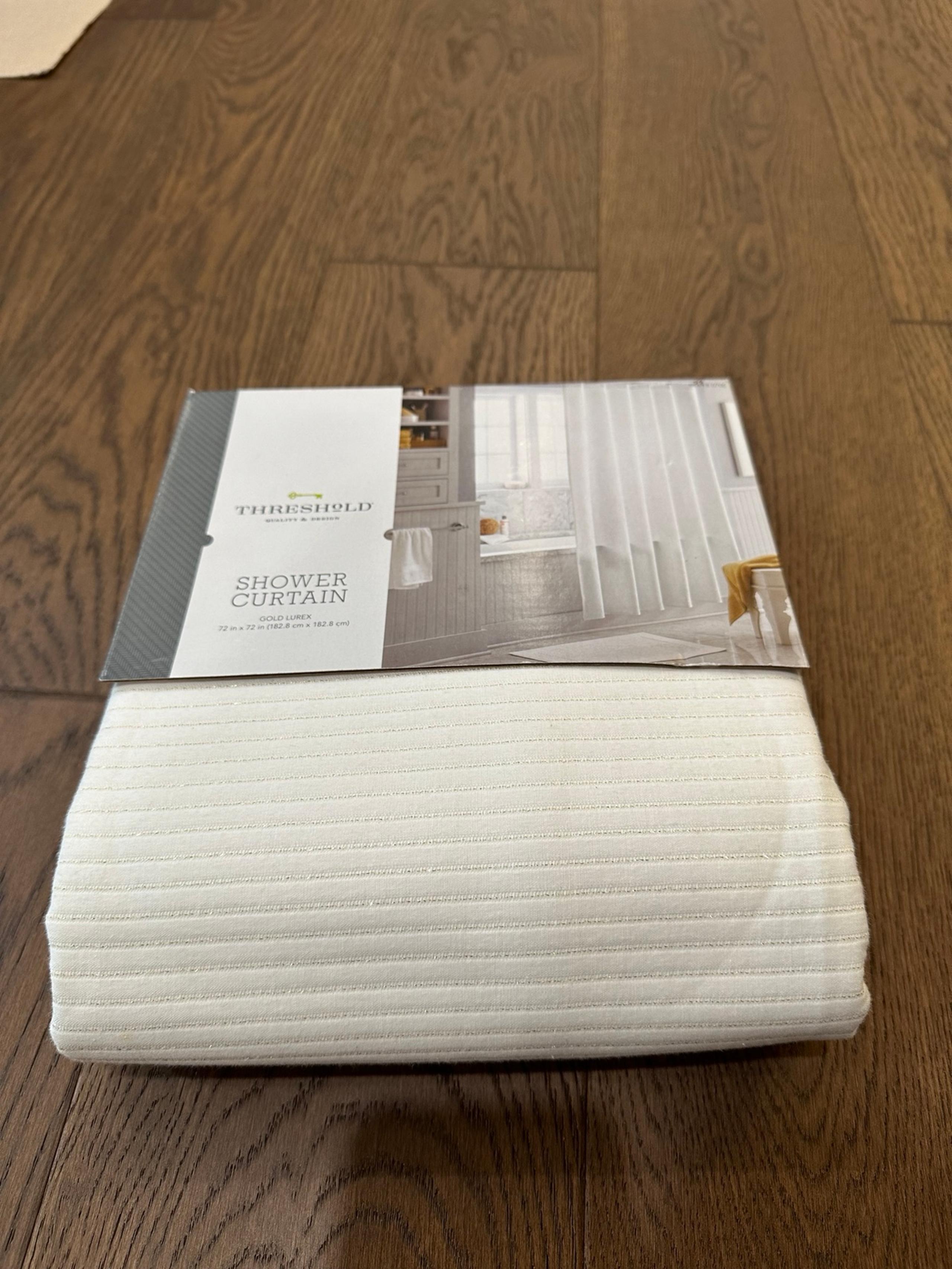 Threshold Fabric Shower Curtain