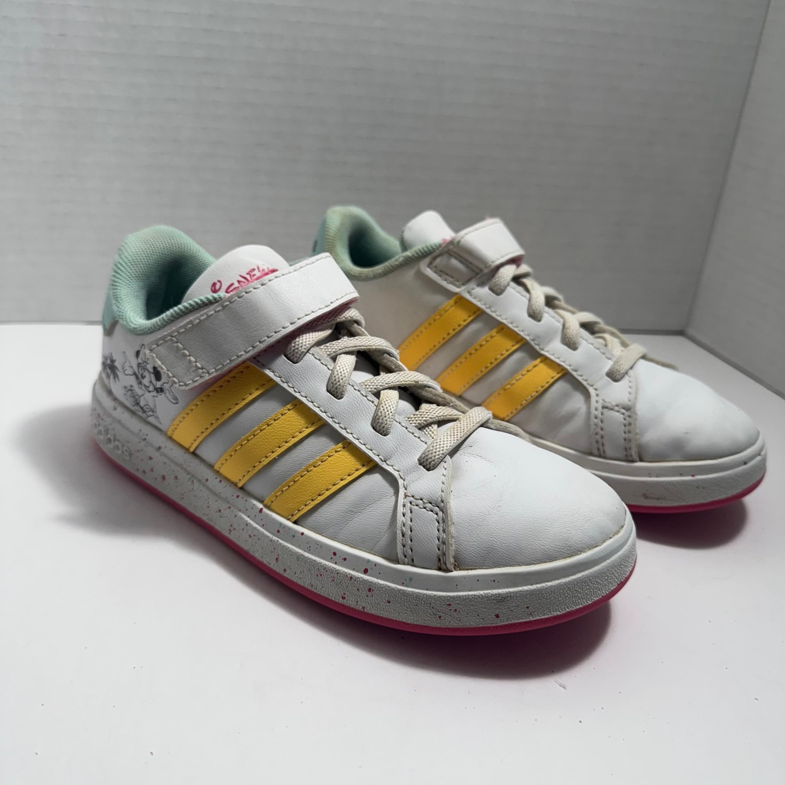 Adidas Grand Court x Disney Shoes Kids Size 1