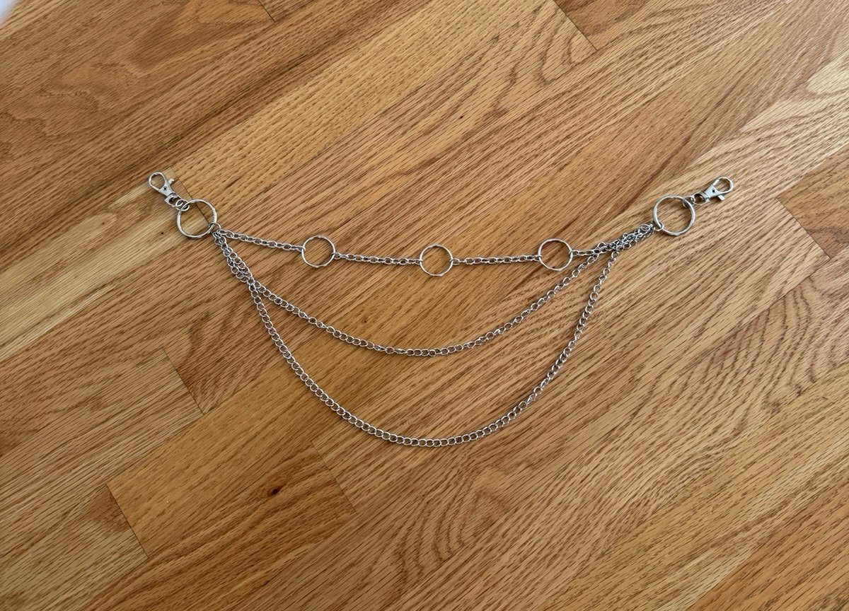 Silver belt