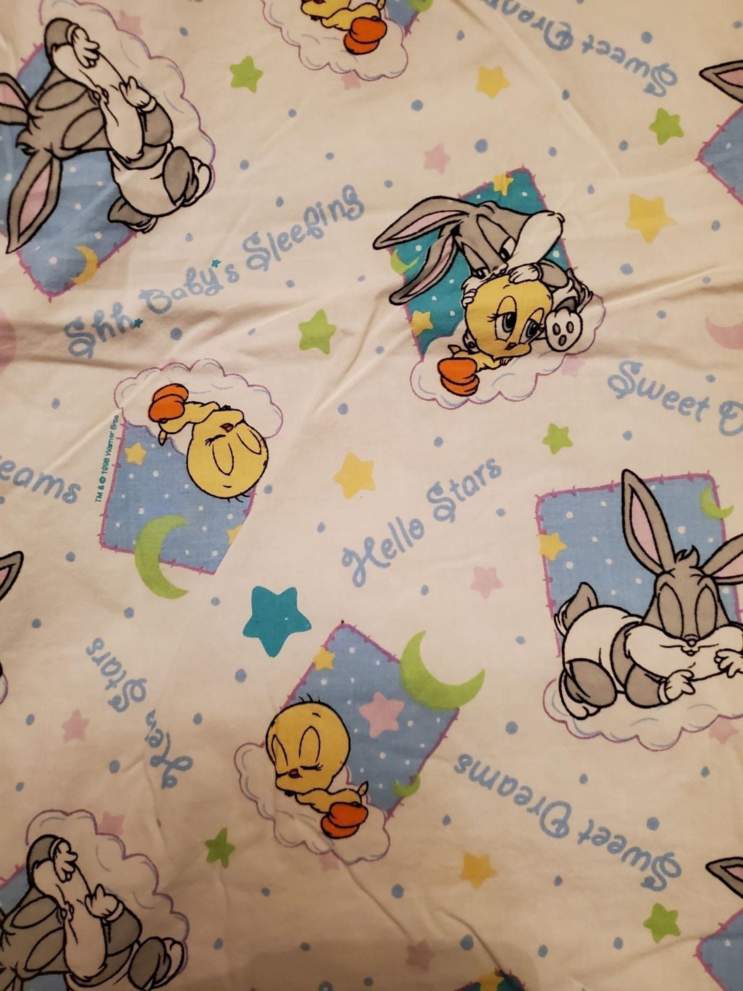 Looney Toons Nursery Crib Quilt