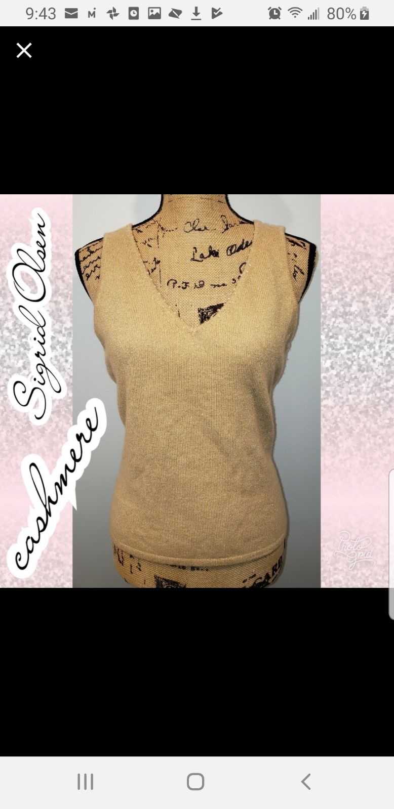 sigrid olsen cashmere