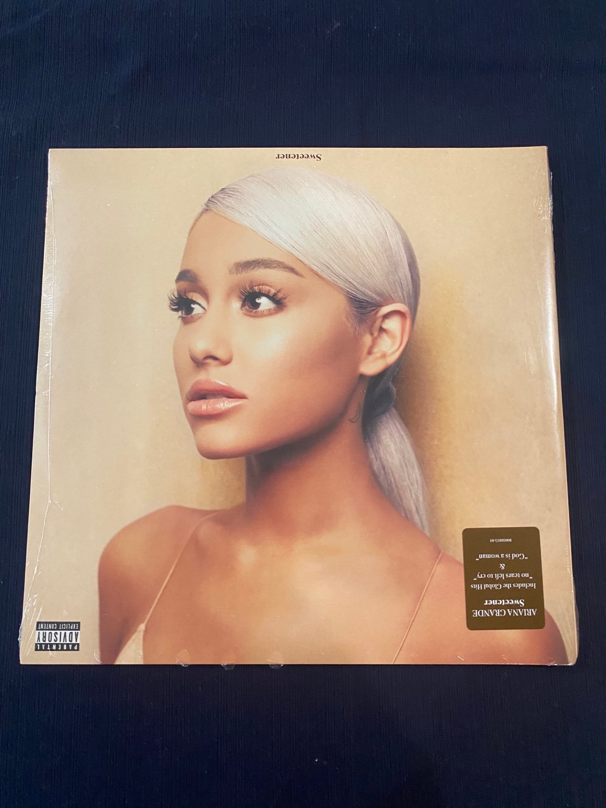 Ariana Grande ‎Sweetener Peach Colored Opaque Vinyl 2LP Limited Edition FreeShip