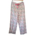 Boden Ivory Paisley Floral Cotton Pajama Pants Size 10 NWT Loungewear Sleepwear