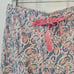 Boden Ivory Paisley Floral Cotton Pajama Pants Size 10 NWT Loungewear Sleepwear