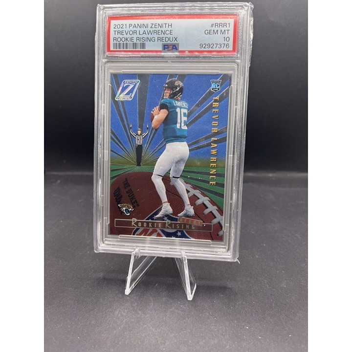 2021 Panini Zenith TREVOR LAWRENCE PSA 10 Rookie Rising Redux SSP Jacksonville