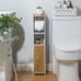 Toilet Paper Holder Stand,Chrome Toilet Paper Holder Behind Toilet Storage
