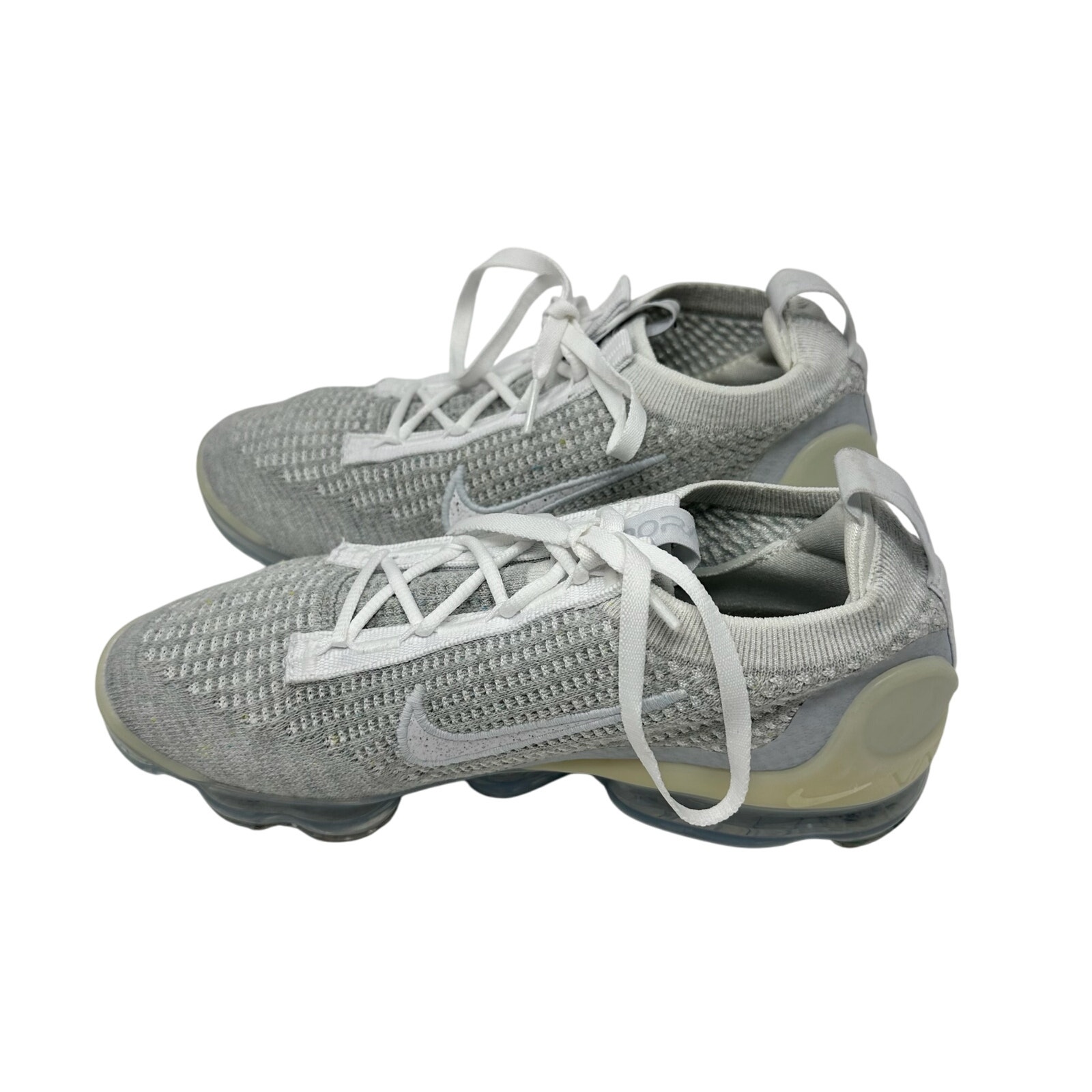 Nike VaporMax 2021 Flyknit White Pure Platinum DC4112-100 Women’s size 7.5
