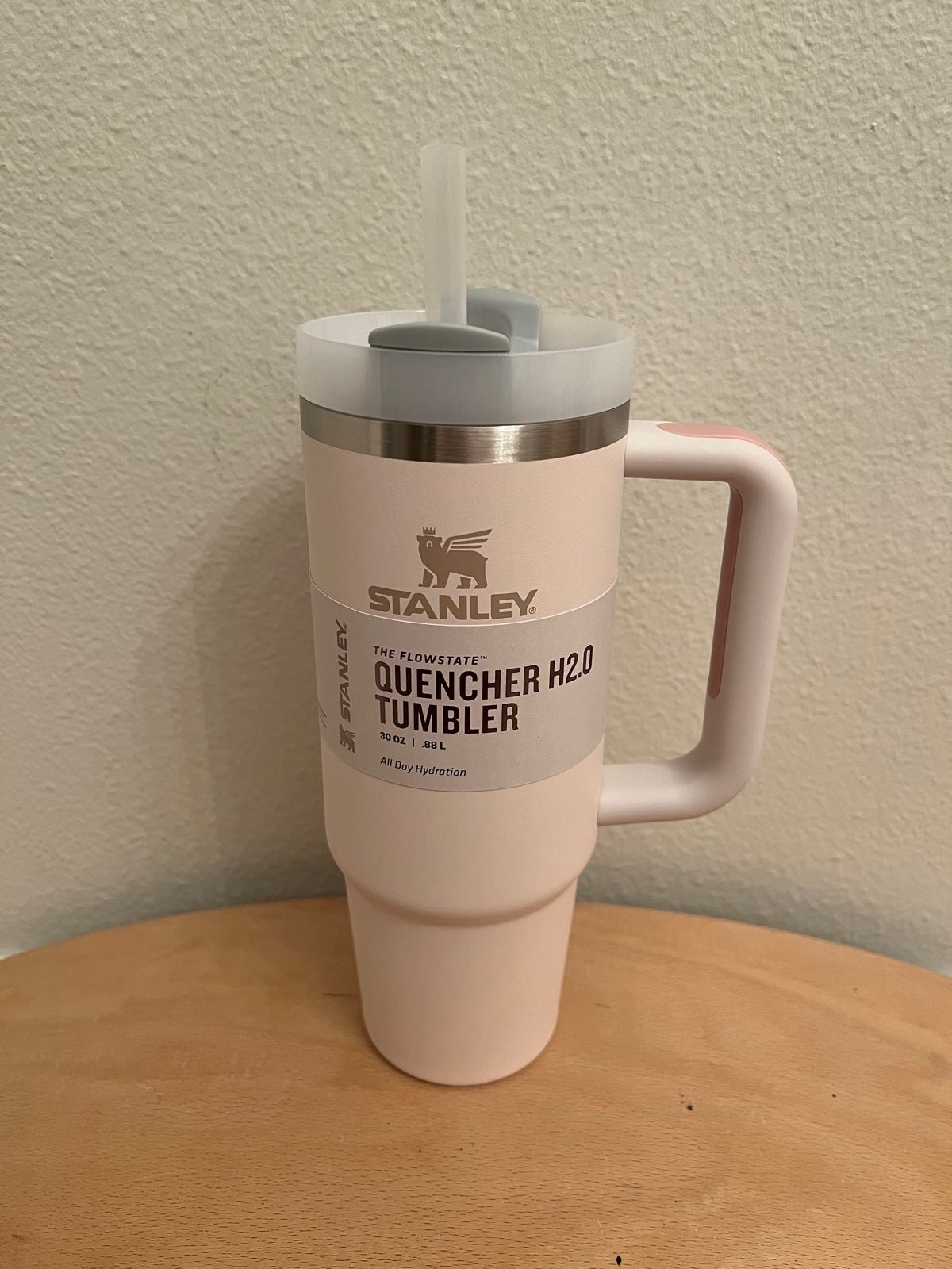 Stanley Rose Quartz 30oz Quencher Tumbler