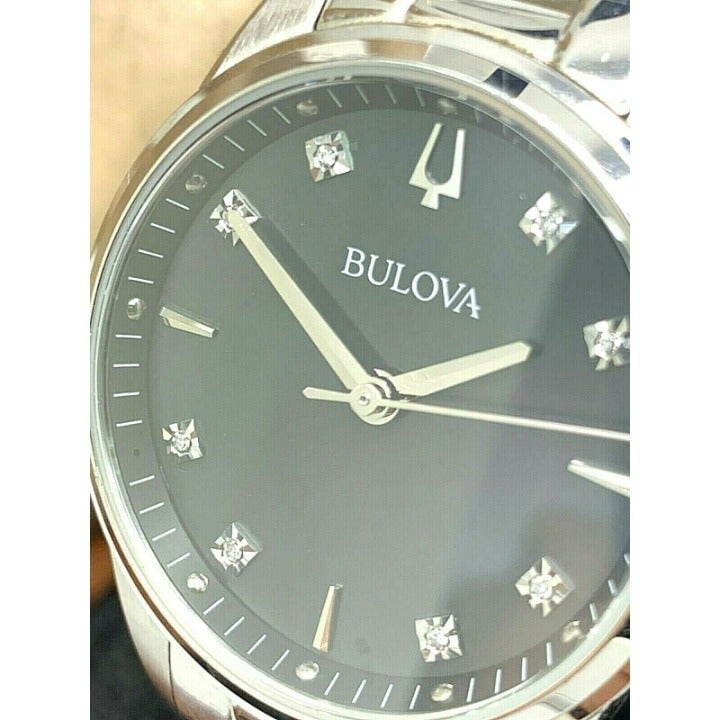 Bulova Women's Watch 96P198 MOP Diamond