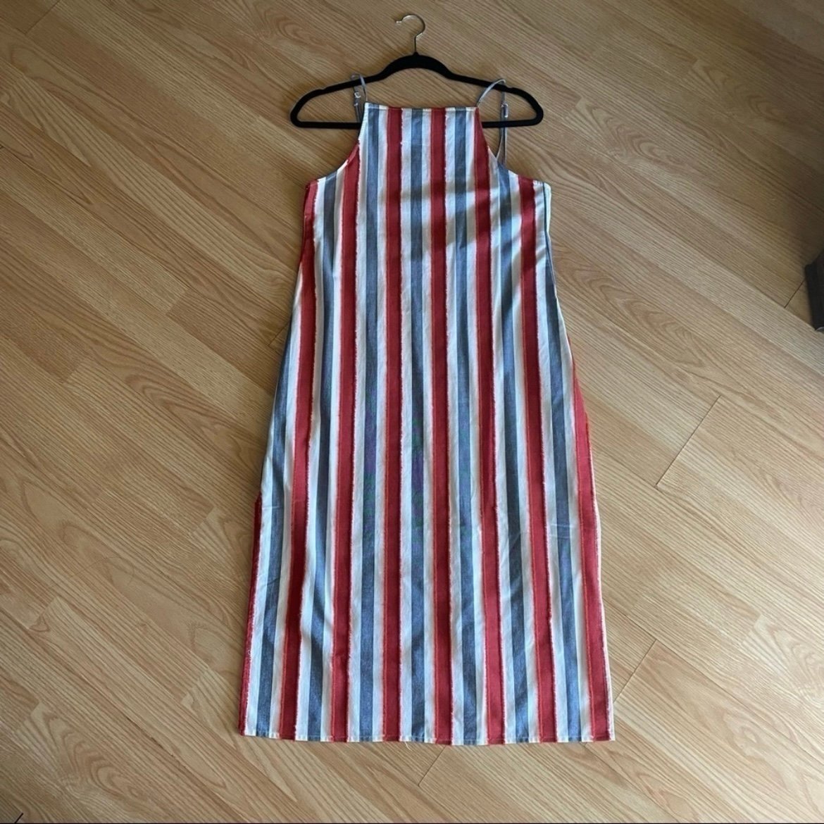 NWT Onia Melanie Striped Midi Dress Women’s Small