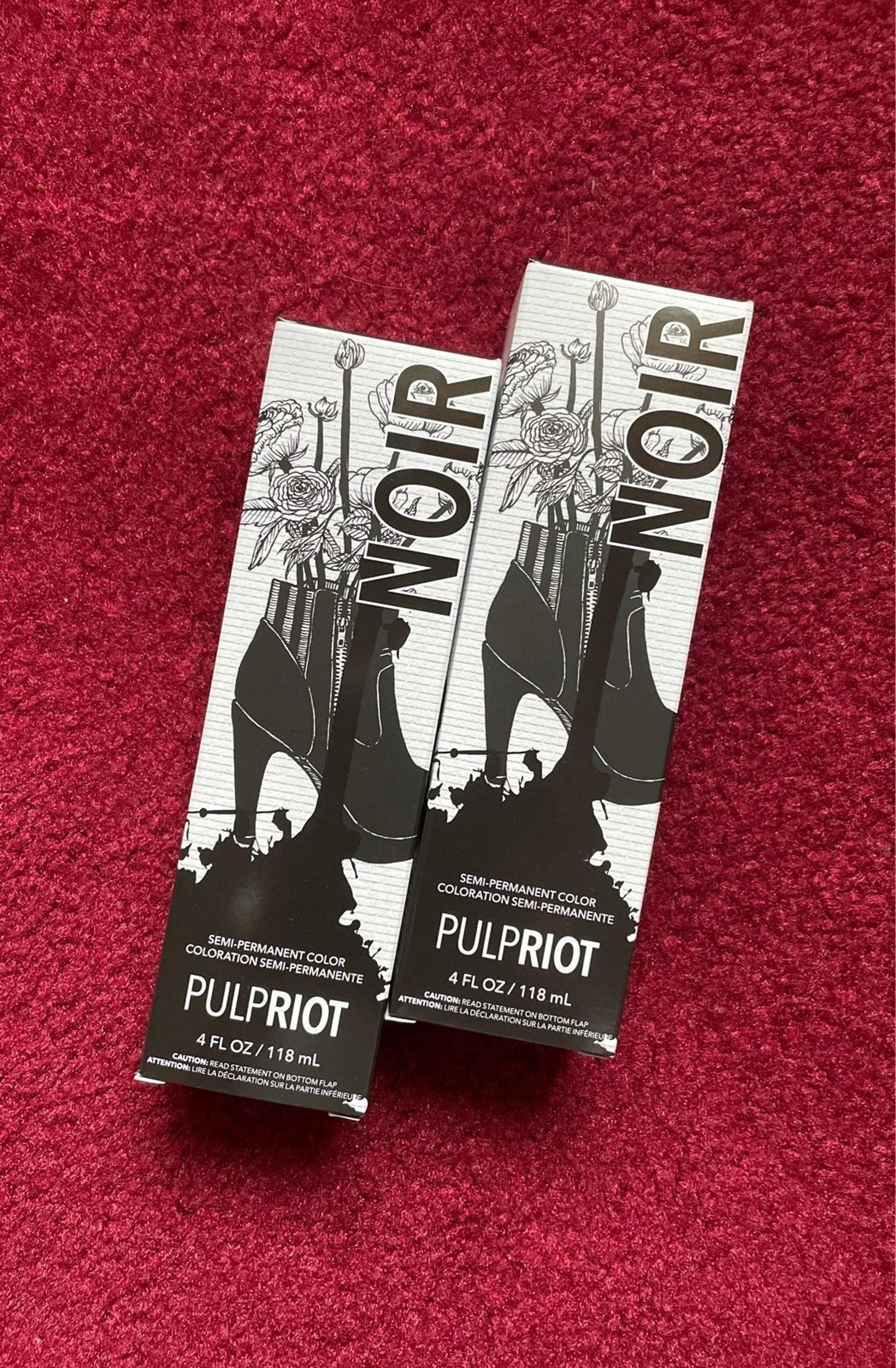 Set of 2 Semi Permanent Color - NOIR - Pulp Riot