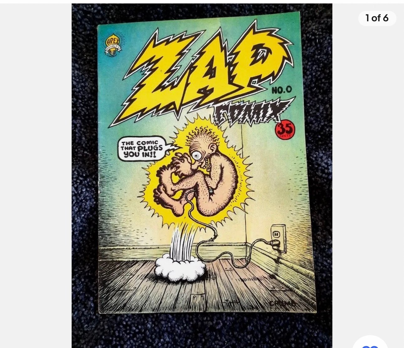Underground comic zap #0