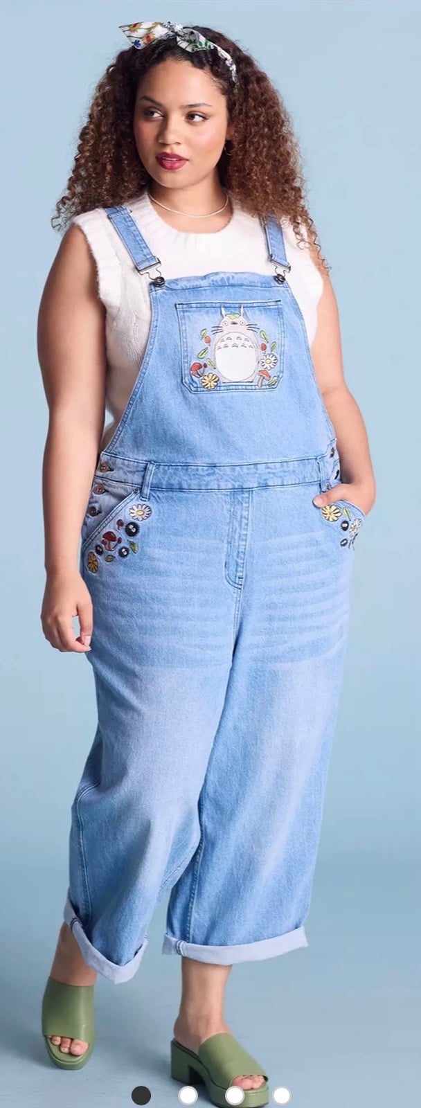 Studio Ghibli® My Neighbor Totoro Floral Embroidered Women's FIRM PRICE