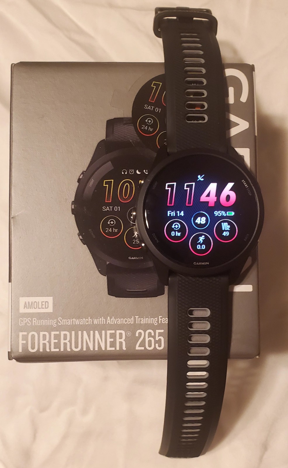 Garmin Forerunner 265 Black